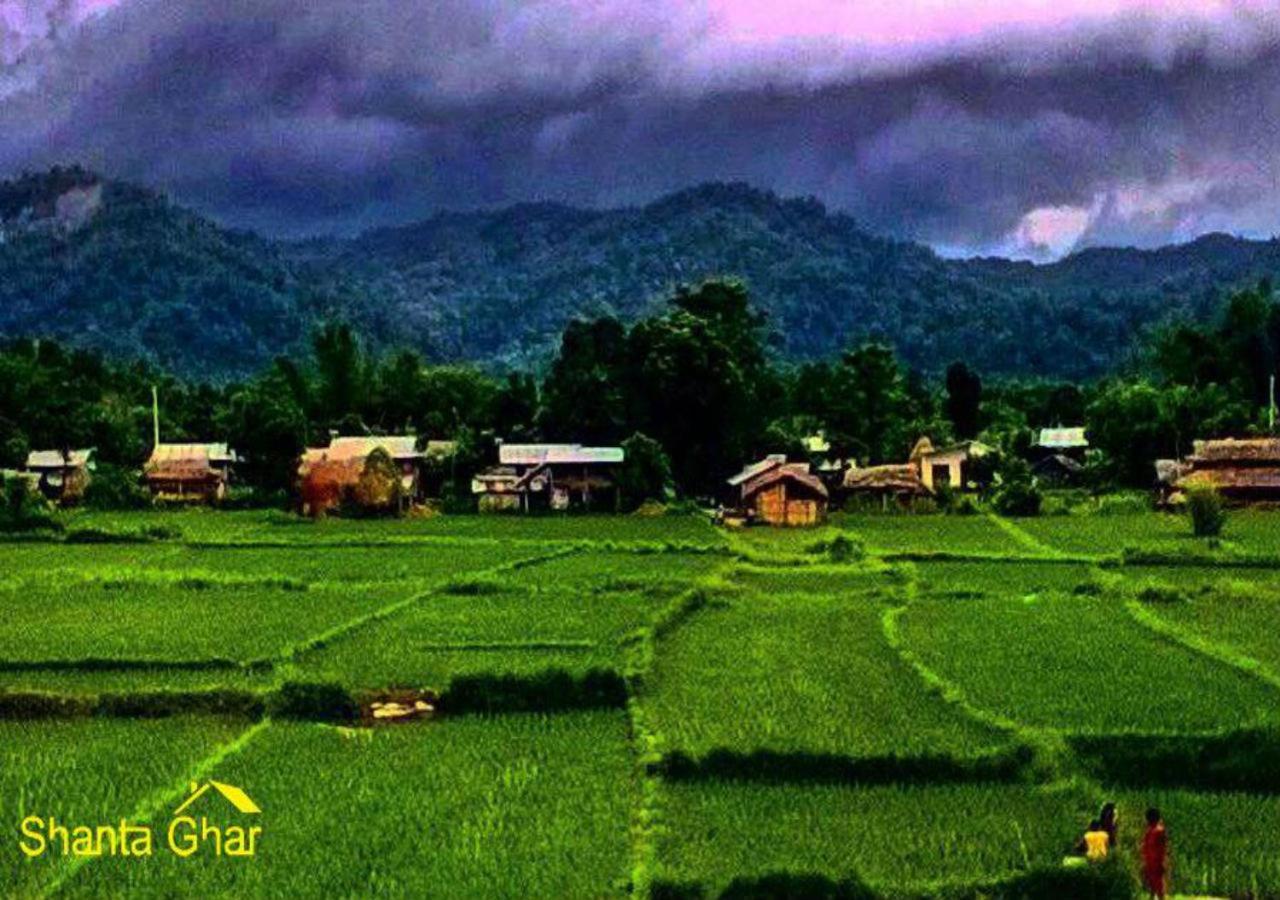 Shanta Ghar A Rustic Guesthouse Chitwan Dış mekan fotoğraf
